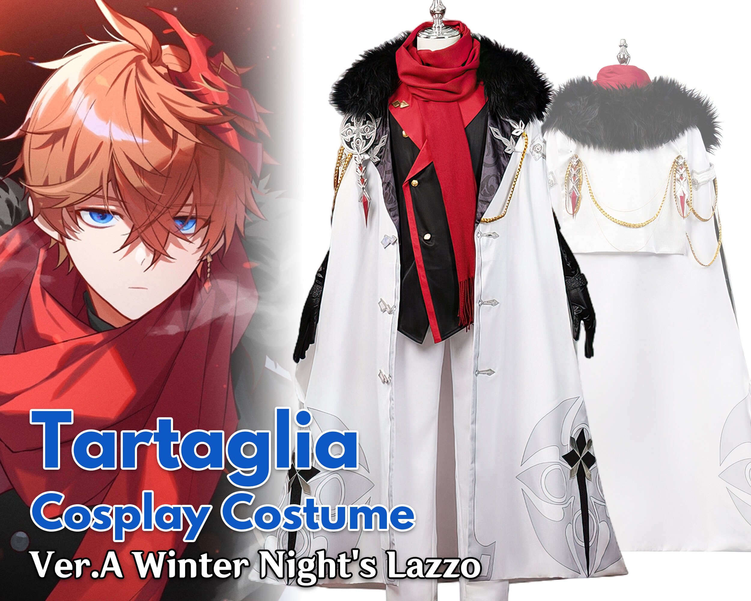 Ver.a Winter Night's Lazzotartaglia Genshin Impact Etsy Canada