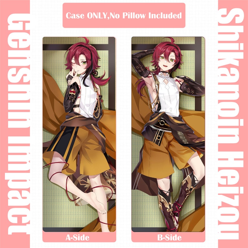 Genshin Impact-shikanoin Heizou-dakimakura Anime Hugging Body - Etsy