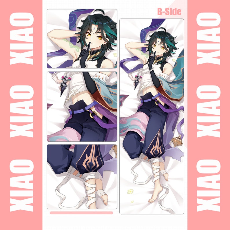 Genshin Impact-xiao-dakimakura Anime Hugging Body Pillow Cover - Etsy