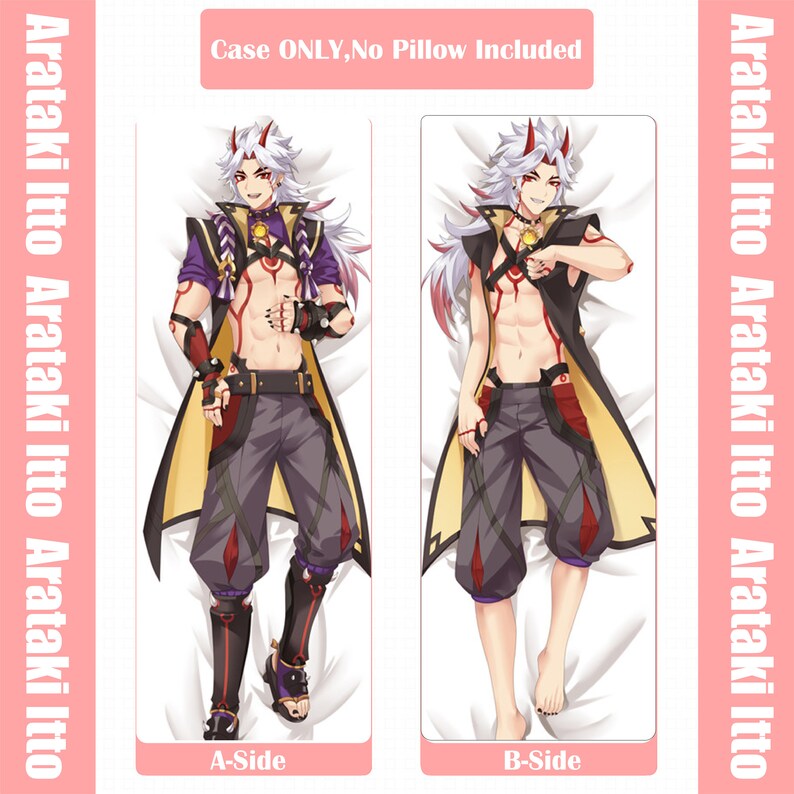 Genshin Impact-arataki Itto-dakimakura Anime Hugging Body - Etsy Finland