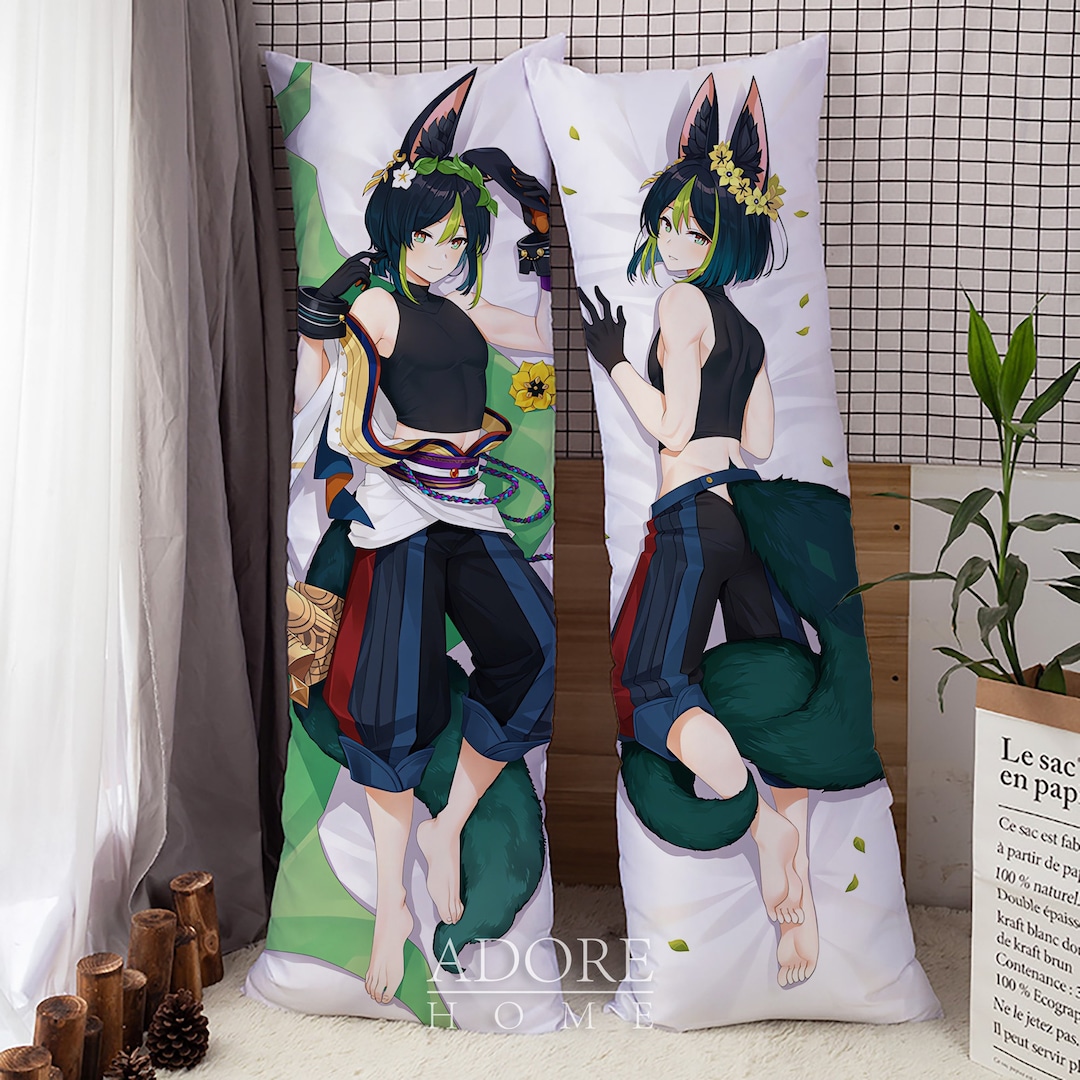 Genshin Impact-tighnari-dakimakura Anime Hugging Body Pillow Cover Case ...