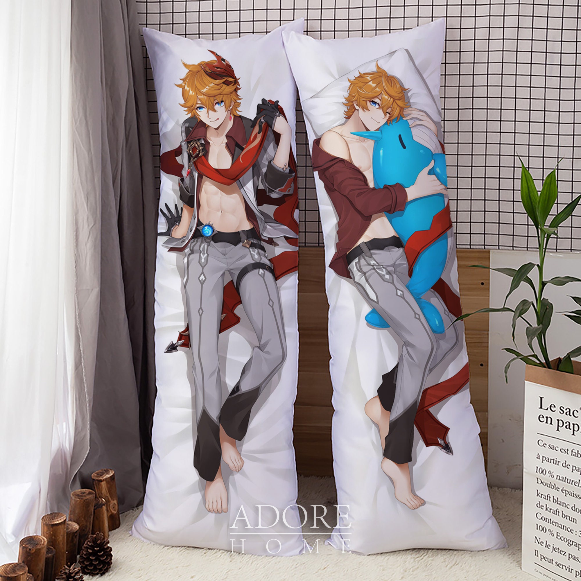 Genshin Impacttartagliadakimakura Anime Hugging Body Pillow Etsy