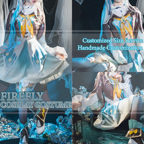 Honkai Star Rail-Firefly-Cosplay Costume, Honkai Star Rail Cosplay Costume,Comic Con,Halloween