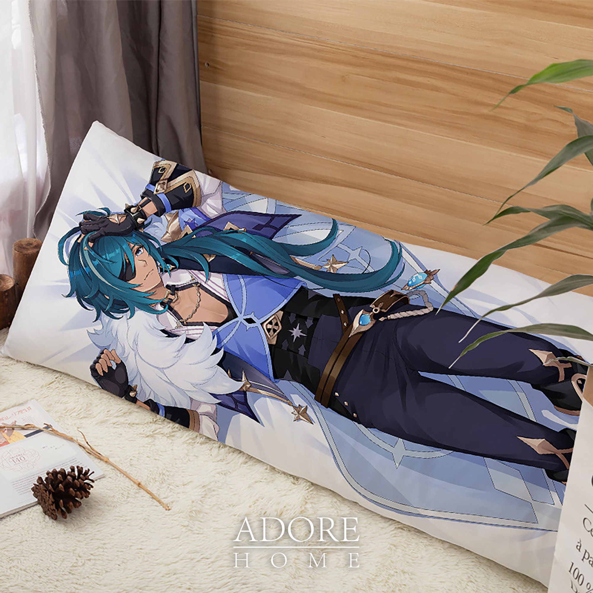 Genshin Impact-kaeya-dakimakura Anime Hugging Body Pillow - Etsy Canada