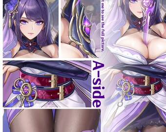  Genshin Impact Dakimakura Anime Girl Raiden Shogun