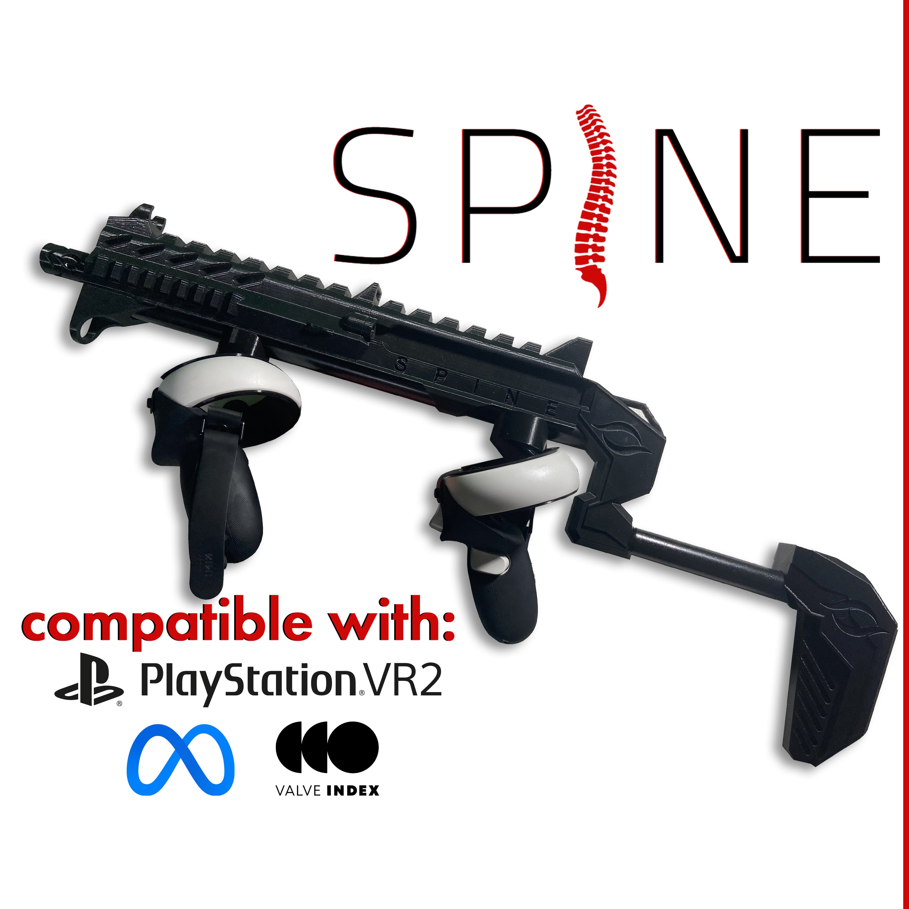 SPINE PSVR2 Gun Stock Accessory