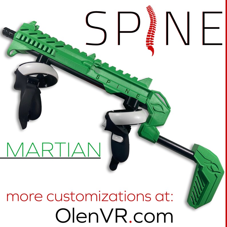 SPINE Vr Gunstock Accessory for Oculus Quest 1 Quest 2 Etsy