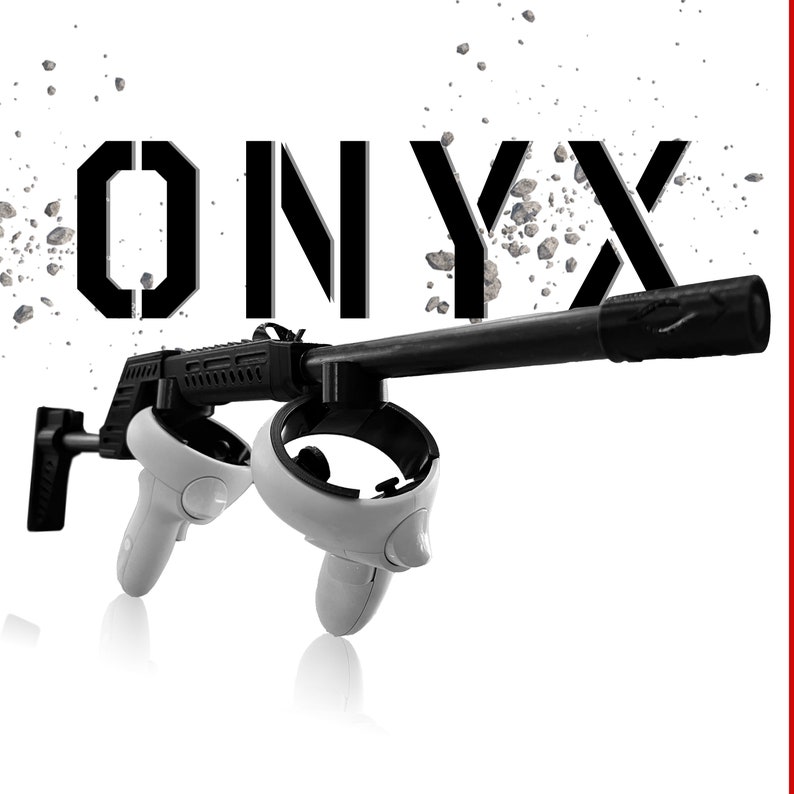 Olen VR Gun Virtual Reality Gaming Accessory for Oculus Quest 1 2 Rift S Etsy