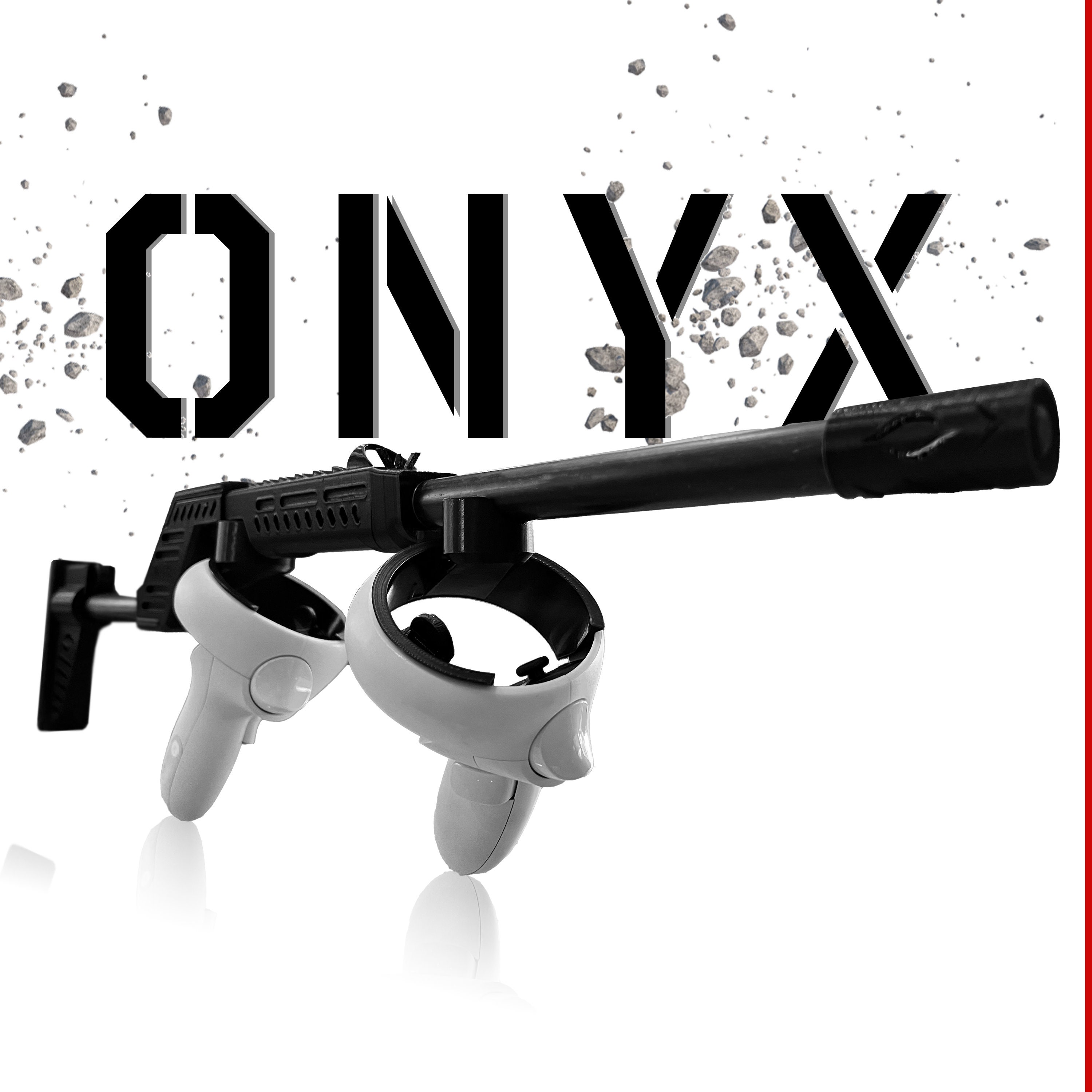 Olen VR Gun Virtual Reality Gaming Accessory for Oculus Quest 1 2 Rift