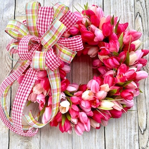 Spring / Easter Tulip Wreath