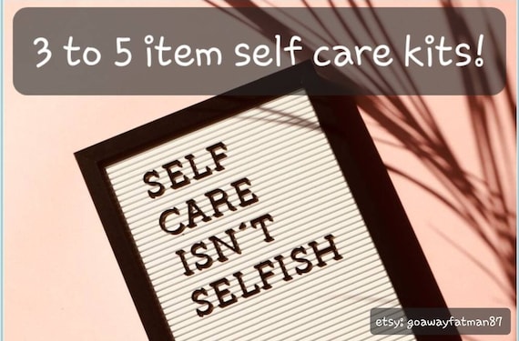 Self care kits/mental heath/relaxation/stress relief