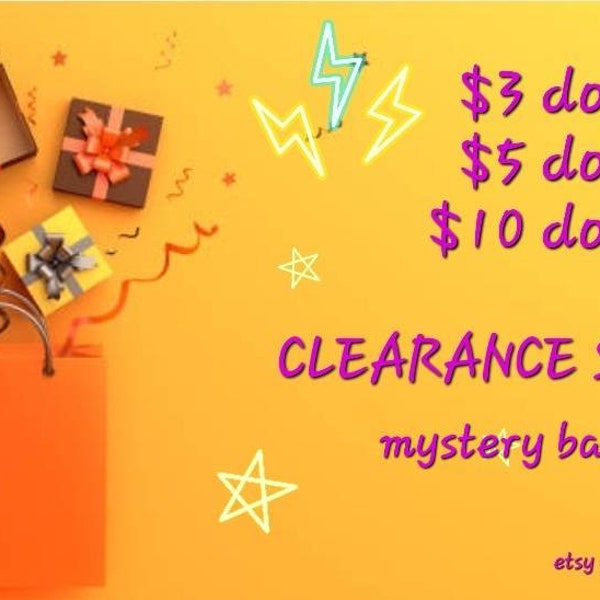 CLEARANCE MYSTERY BAGS