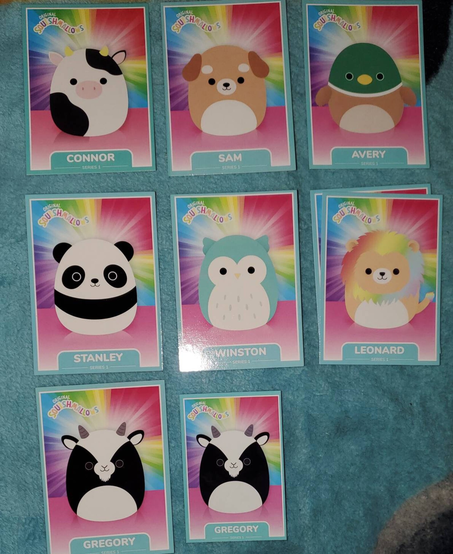 Squishmallow Trading Cards Lot 1 classic Squad Etsy