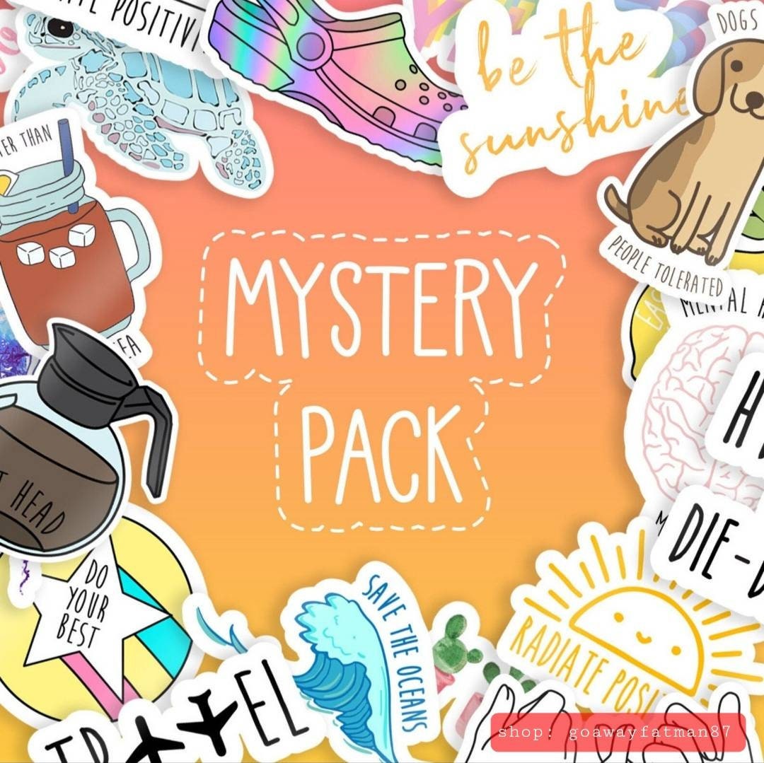 Sticker Mystery Packs / Mystery Bag/ Adorable Stickers - Etsy