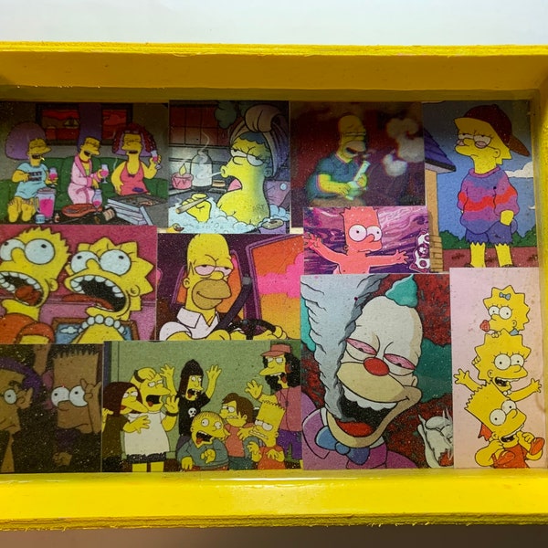 Cartoon Rolling Tray Etsy