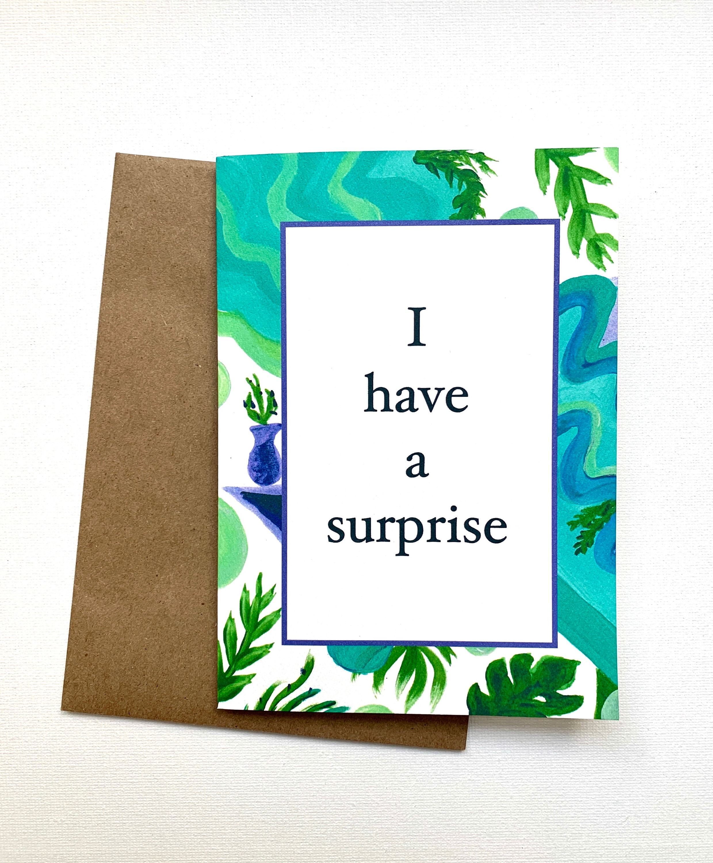 Custom Card Personalized Message Greeting Card Handmade | Etsy