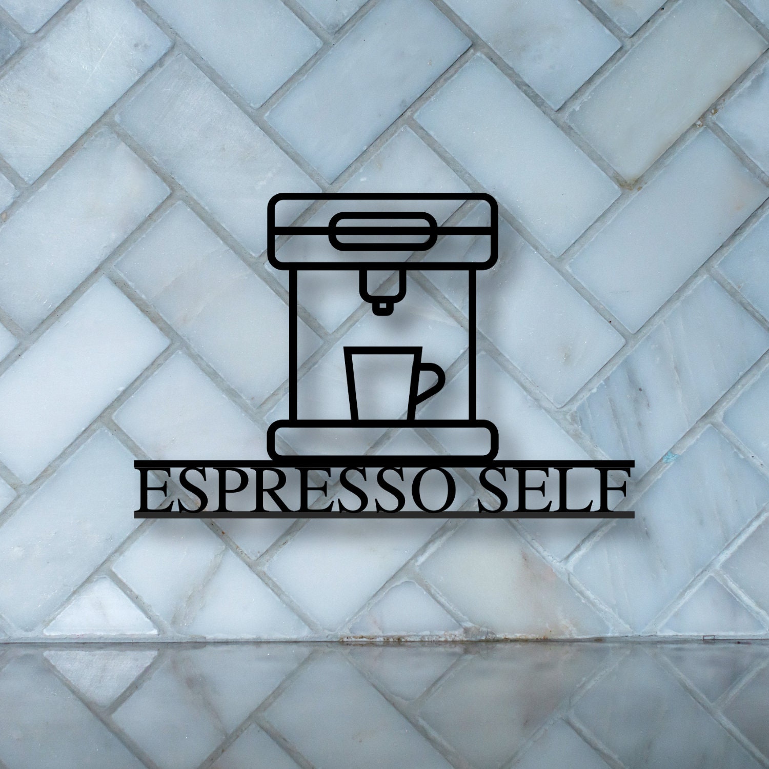 Metal Coffee Sign Wall Hanging Espresso Sign Kitchen Decor Etsy