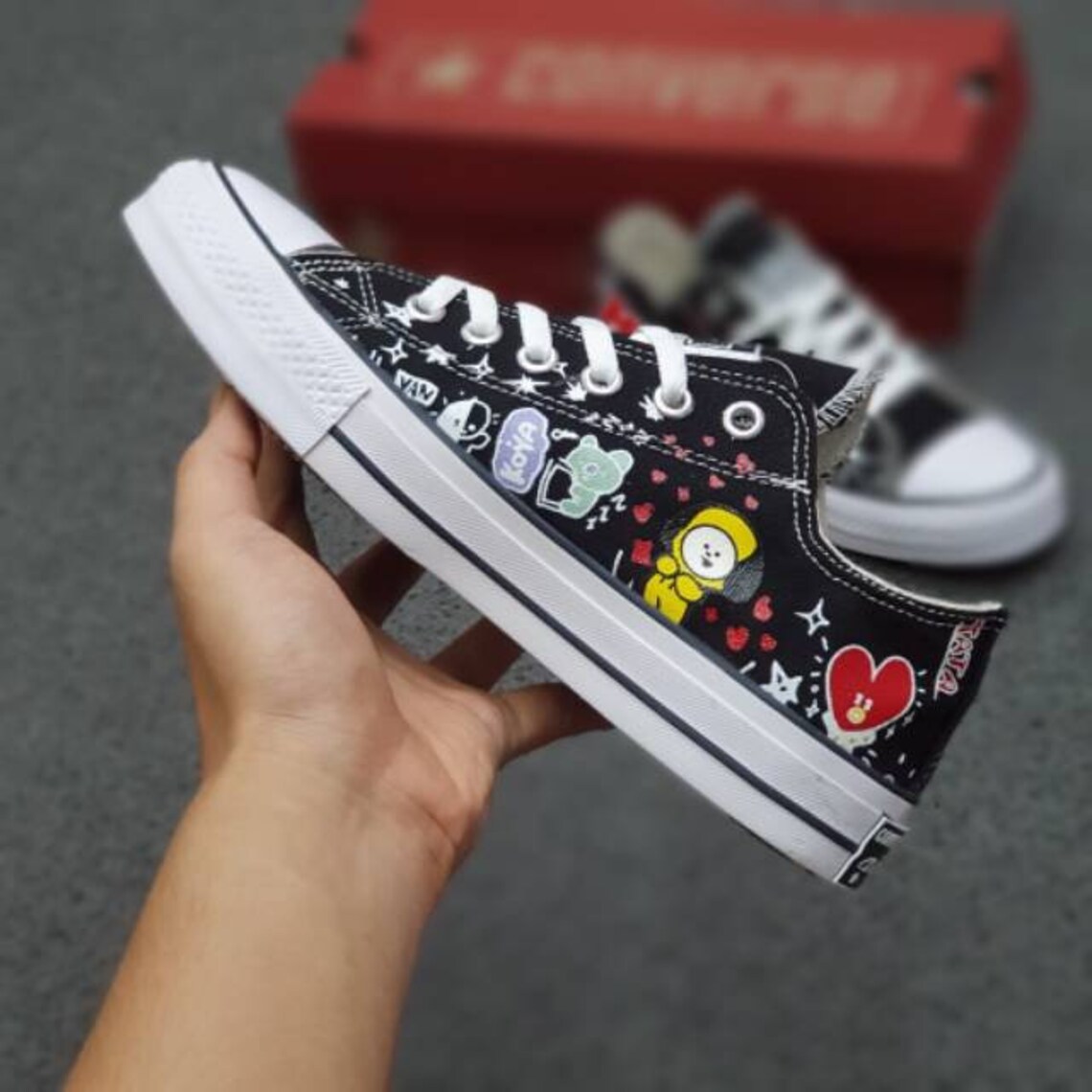 bts converse shoes