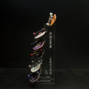 Fingerboard Display Rack Size Chart Fingerboard Rack - Etsy