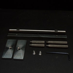 Fingerboard Ramp: Combination Rail Round + Square Mini
