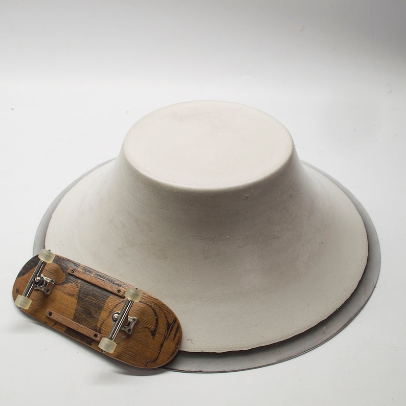 Fingerboard Ramp Concrete Volcano Etsy