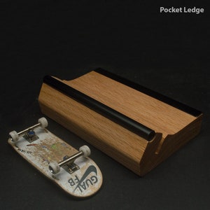 Fingerboard Ramp - Pocket Series:  Pocket Ledge