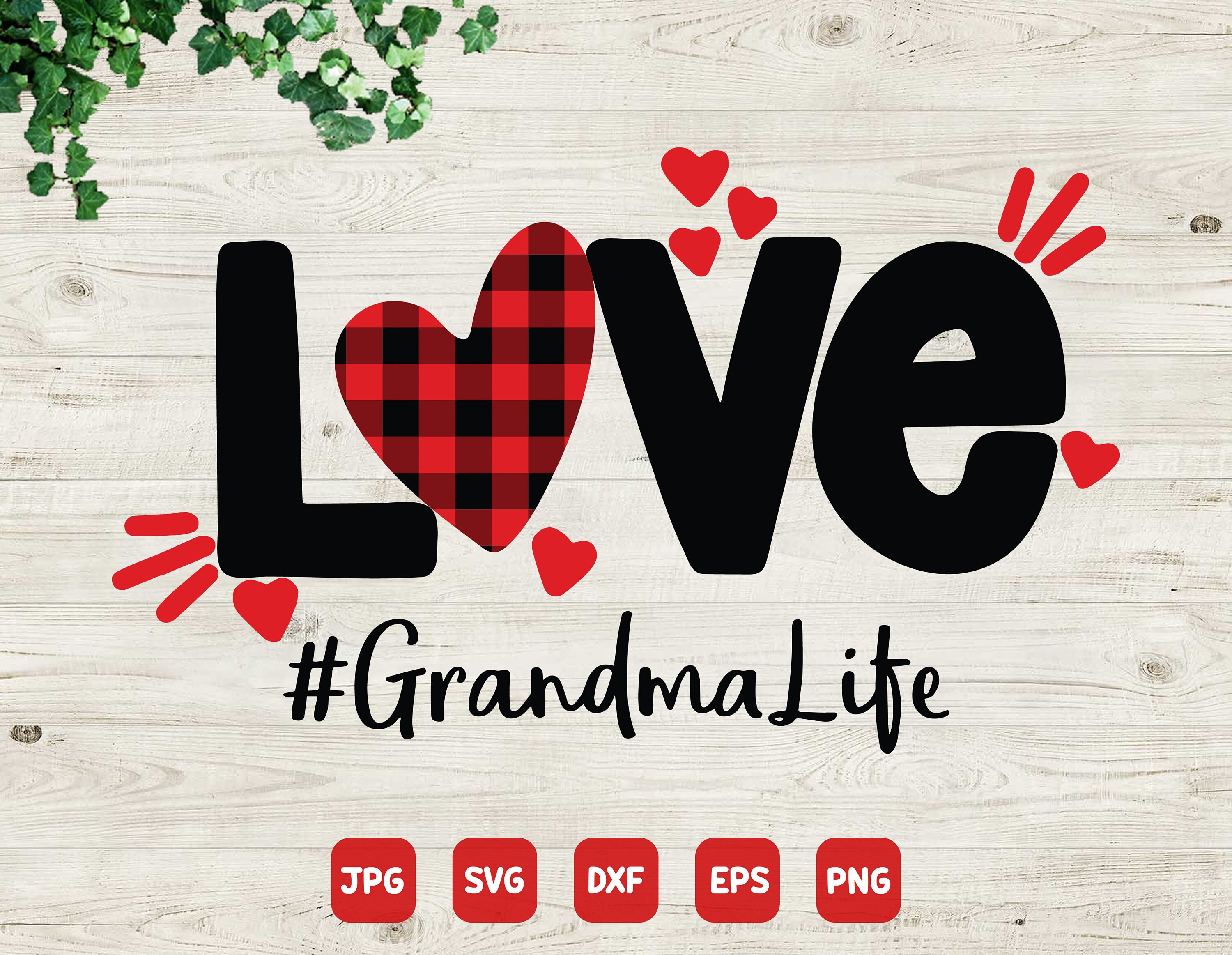 Download Love Grandmafile SVG Mother's Day Svg Grandma life | Etsy