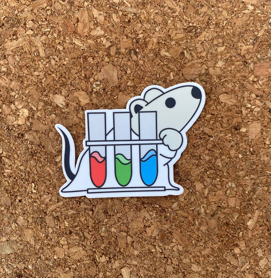 Lab Rat Biology Science Medical Laboratory Lab Rat Vinyl Etsy