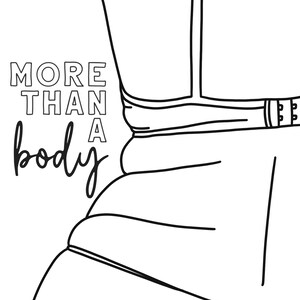 Body Positive målarbilder: Konst för återhämtning från ätstörningar (digital nedladdning) bild 3