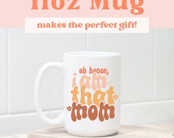 Custom Mug for Mom with Kids Names, Personalized Mug for Mother's Day, Mama Coffee Mug, Gift for New Mom Gift, 11oz Ceramic Mug for Mom