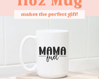 Custom Mug for Mom with Kids Names, Personalized Mug for Mother's Day, Mama Coffee Mug, Gift for New Mom Gift, 11oz Ceramic Mug for Mom