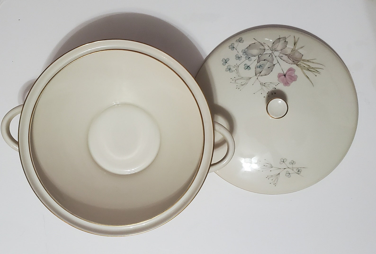 Vintage Rosenthal COVERED SERVING BOWL Pariser Fruhling Etsy Italia