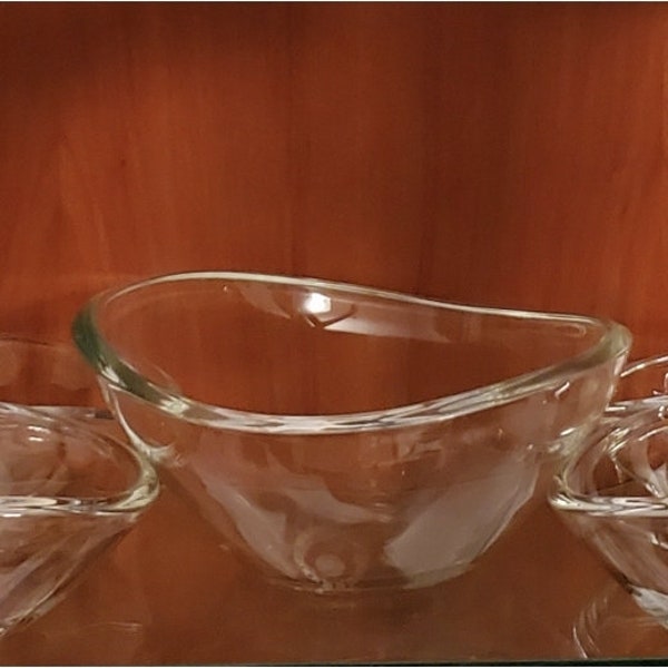 Glass Salad Bowls Etsy