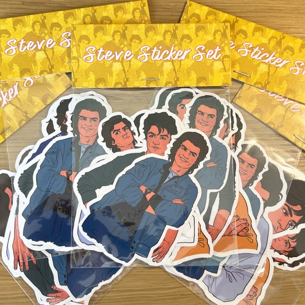 Steve Sticker Set