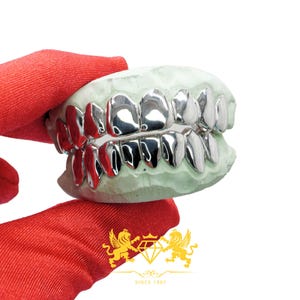 Custom Grillz: Sterling Silver, 10K, 14K Gold, Hiphop Jewelry - Free Mold Kit
