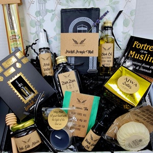 Best Ramadan Gift Box Hamper 2024 Thoughtful Special Luxury Gift Handmade Zam Zam Ajwa Sidr Honey Muslim Islamic EID Mubarak 3 image 1