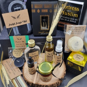 Best Ramadan Gift Box Hamper 2024 Thoughtful Special Luxury Gift Handmade Zam Zam Ajwa Sidr Honey Muslim Islamic EID Mubarak 3 image 2