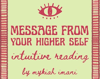 message from your higher self | intuitive tarot and oracle reading