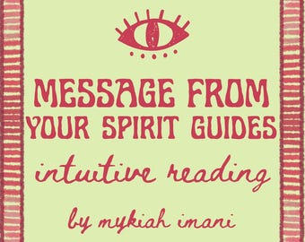 message from your spirit guides | intuitive tarot and oracle reading  ꩜
