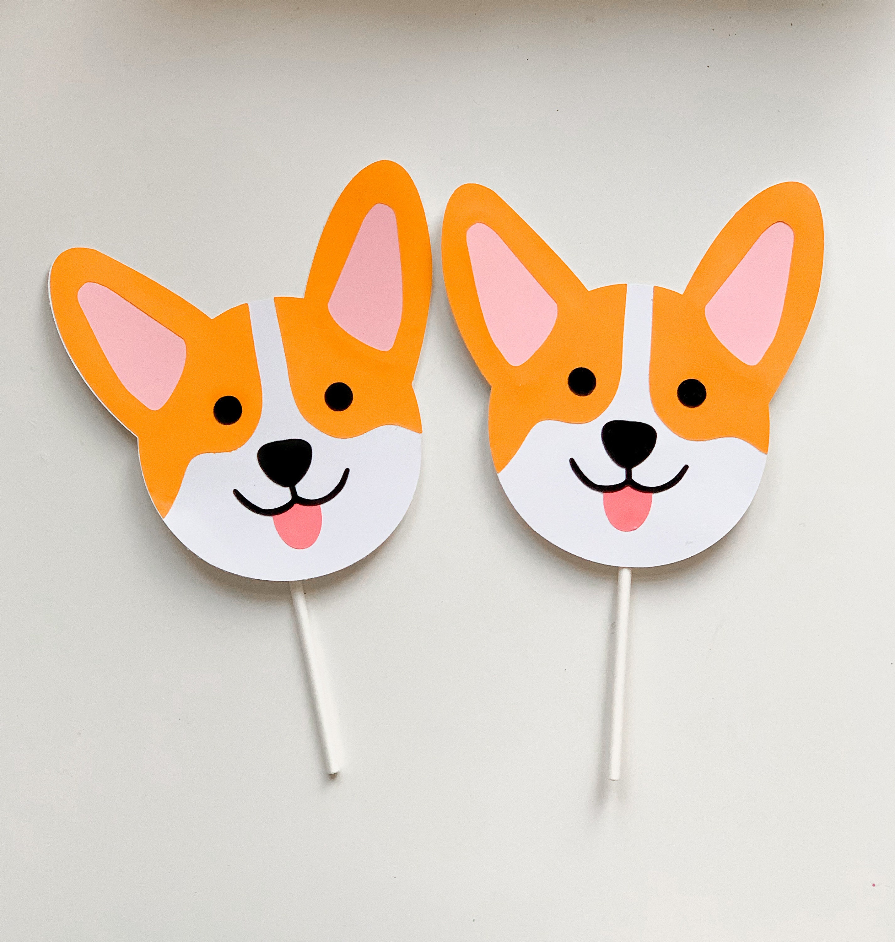 corgi cake topper