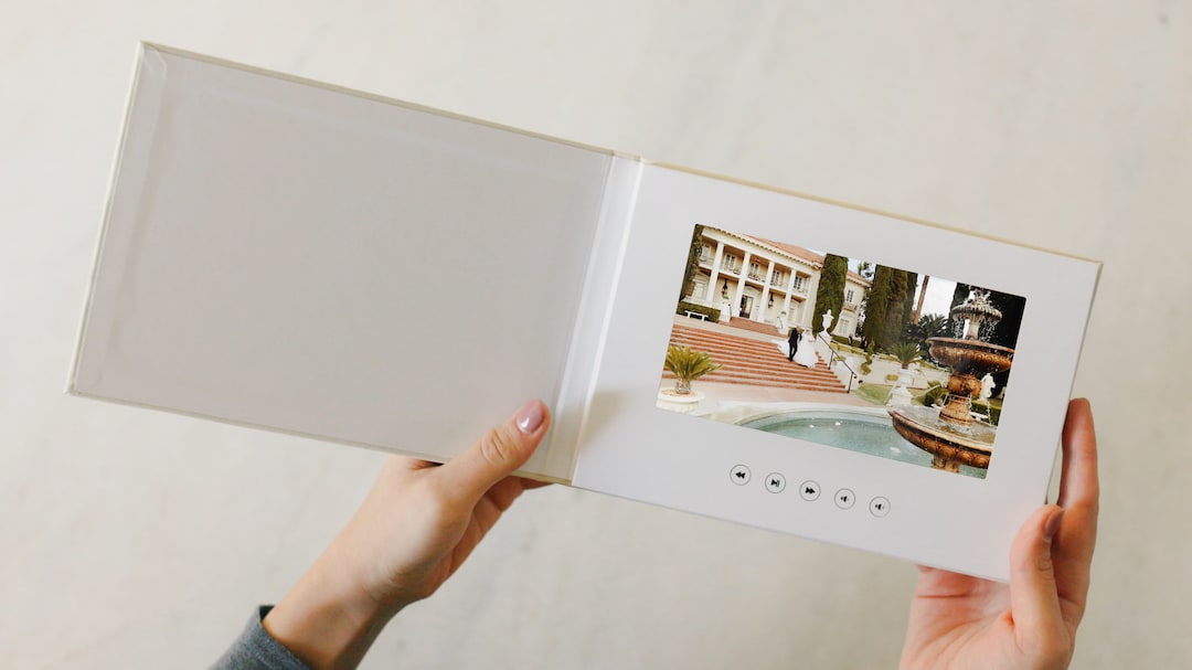 Buy WE DO Video Album the Motion Books Video Book That Plays Your Videos  Video Book, Wedding Video Album, Video Albums, Valentines Gift Online in  India - Etsy
