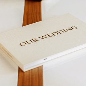 OUR WEDDING Video Book Video Book that plays your Wedding Video Wedding Video Album Gift for Her, Wedding Gifts, Anniversary Gift image 9