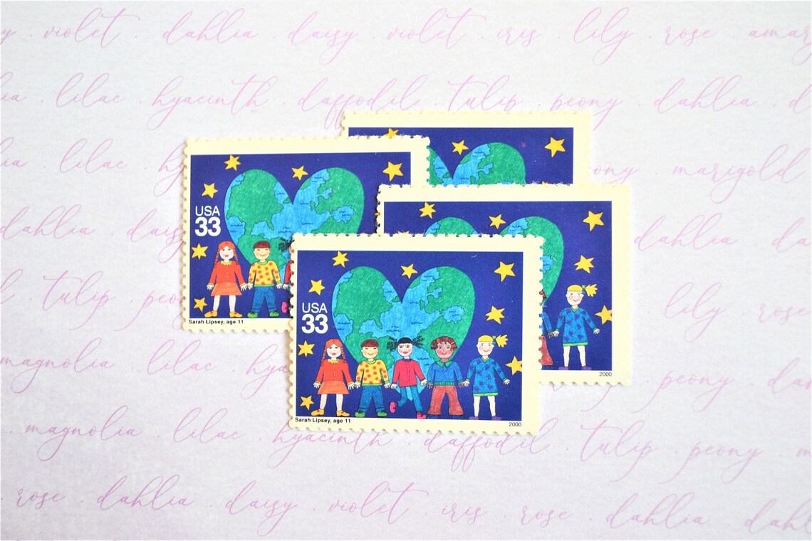 Stampin the Future Stamps Children's Stamp Design Contest Etsy