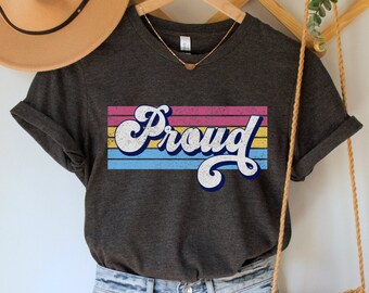 Pan Pride Shirt, Pansexual Flag T-Shirt, LGBTQIA+ Tee, Pride Month Gift, Unisex Pride Rainbow T-Shirt, Love is Love Clothing, Social Justice