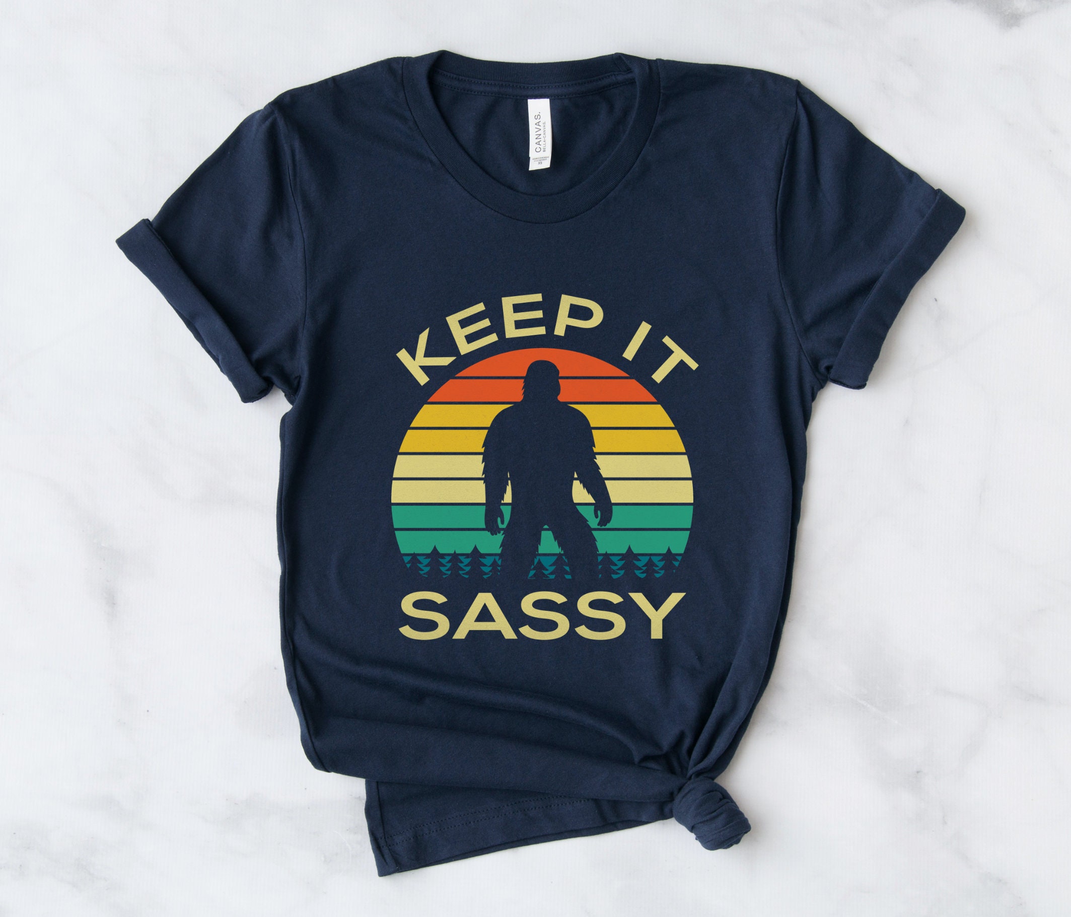 Keep It Sassy Shirt, Funny Sasquatch T Shirt, Sassy T-shirt