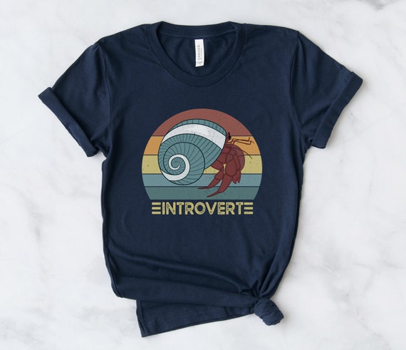 Hermit Crab Shirt, Unisex Introvert Tee, Gift for Hermit Crab Lovers, Land Crab  T Shirt, Crab Mom Gift, Crab Dad T-shirt, Original Artwork - Etsy Canada