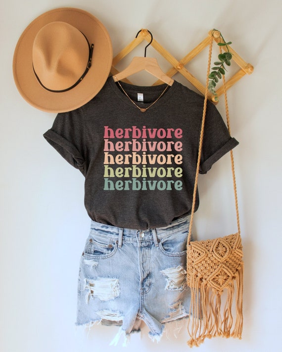 Plant Strong Vegan - Herbivore Plant Based Inspired T-Shirt Plant Strong Vegan - Herbivore Plant Based Inspired T-Shirt