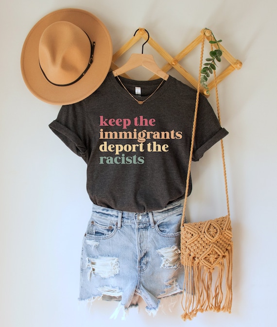 No Human Is Illegal Pro Immigration T-Shirt No Human Is Illegal Pro Immigration T-Shirt