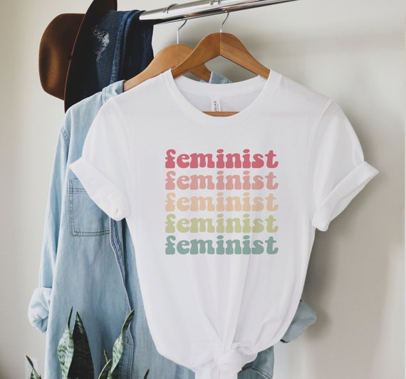 Camisa feminista camiseta de feminismo retro camiseta de poder femenino top de igualdad de derechos camiseta de igualdad regalo de liberacion de mujeres ropa activista justicia social Etsy Mexico