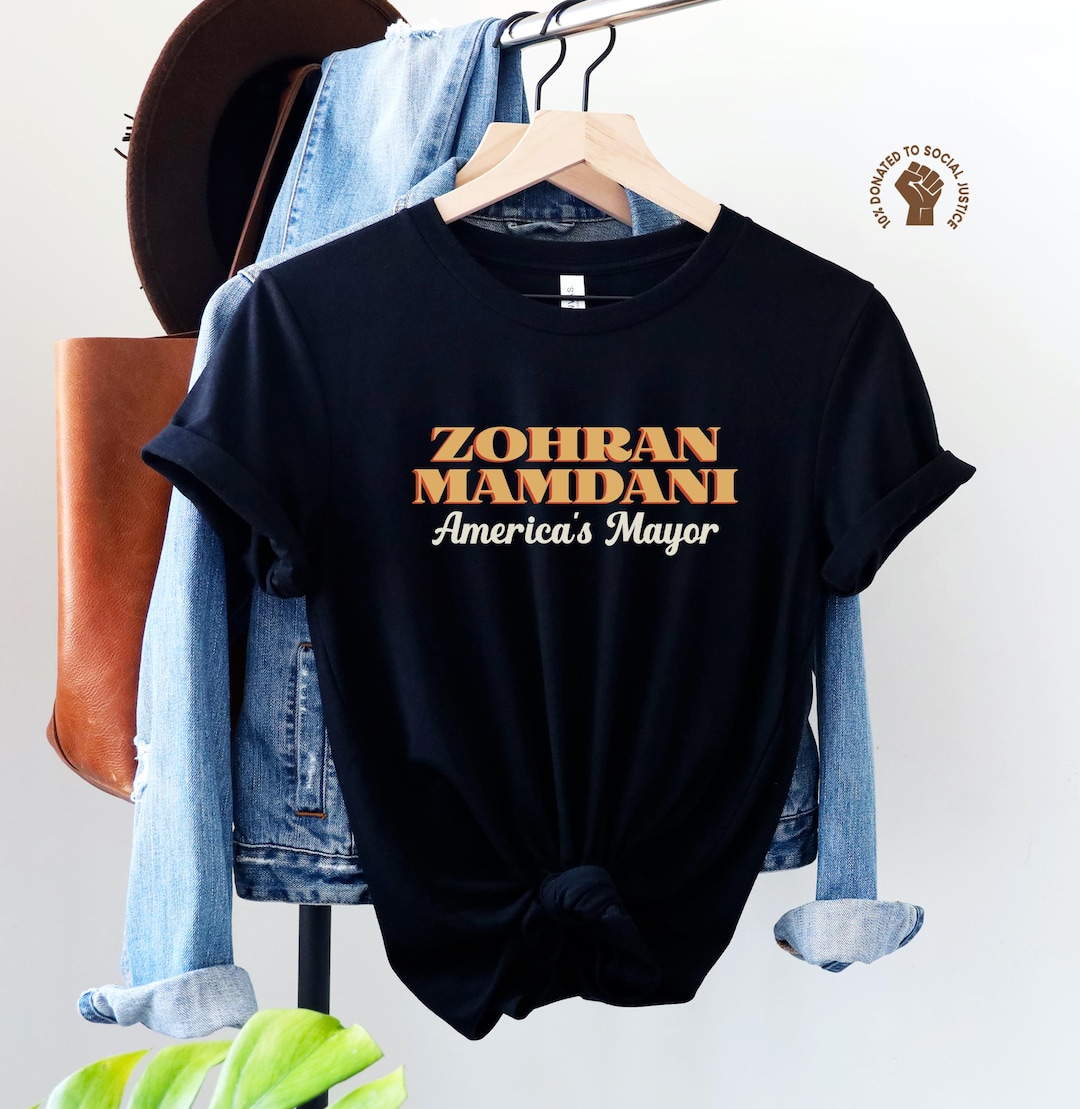 ALD1 サンウォン ファンコン MD Tシャツ Zohran Mamdani Shirt, America's Mayor Tee, Democratic Socialist